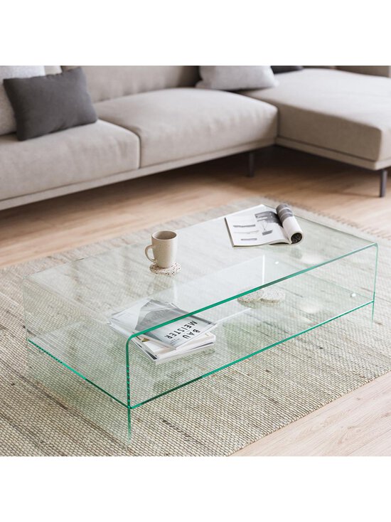 Kave Home - Burano-sohvapöytä - LÄPINÄKYVÄ | Stockmann - photo 4