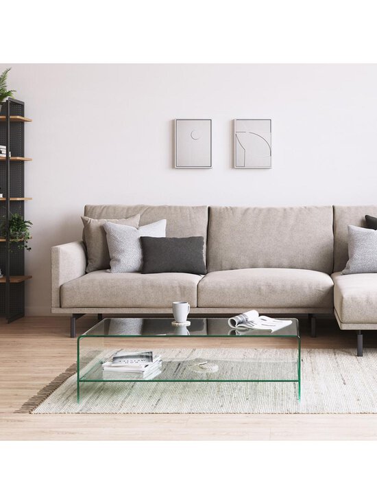 Kave Home - Burano-sohvapöytä - LÄPINÄKYVÄ | Stockmann - photo 5