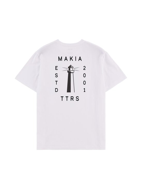 Makia - Navigator t-paita - 001 WHITE | Stockmann - photo 2