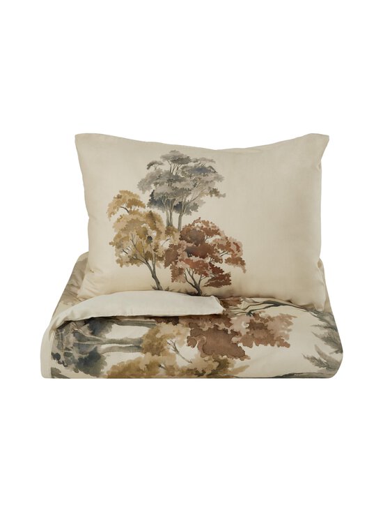 Villa Stockmann - Allier-tyynyliina - VANILLA WHITE/BROWN COMBO | Stockmann - photo 3