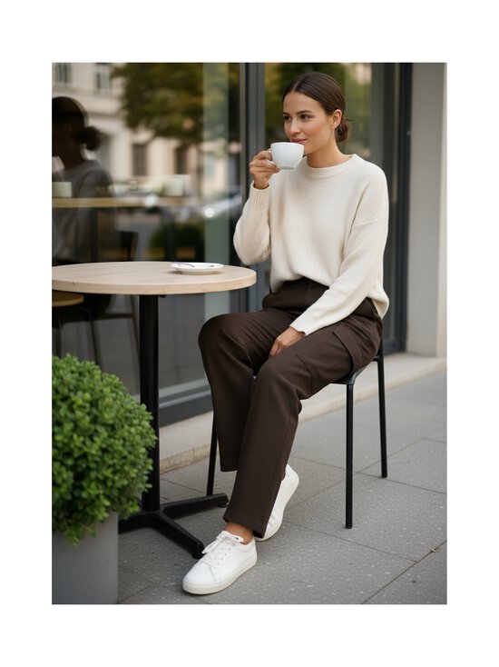 Calvin Klein Jeans - Cotton Ewaist Cargo bikses - TO2 DARK COFFEE | Stockmann - photo 4