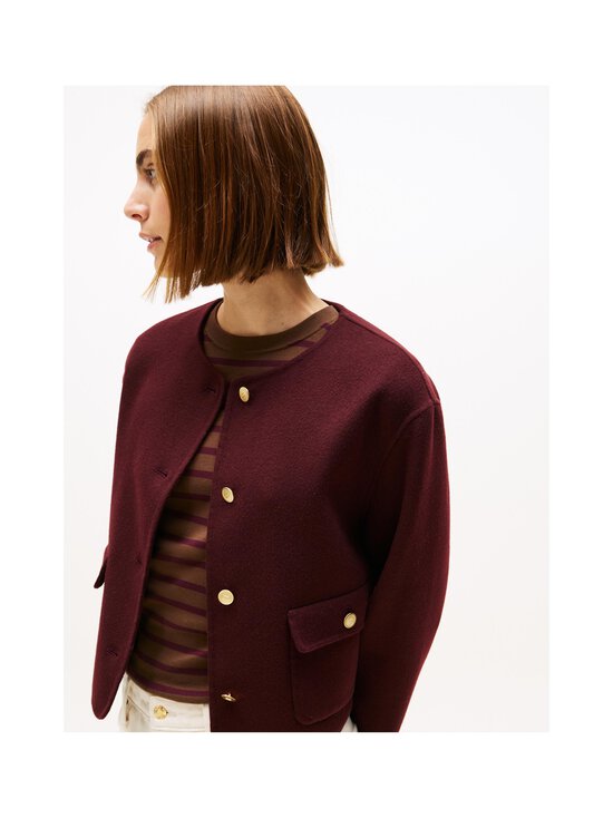 Tommy Hilfiger - Regular Lady -villasekoitetakki - XIH DEEP BURGUNDY - photo 5 Tommy Hilfiger - Regular Lady -villasekoitetakki - XIH DEEP BURGUNDY | Stockmann - photo 5