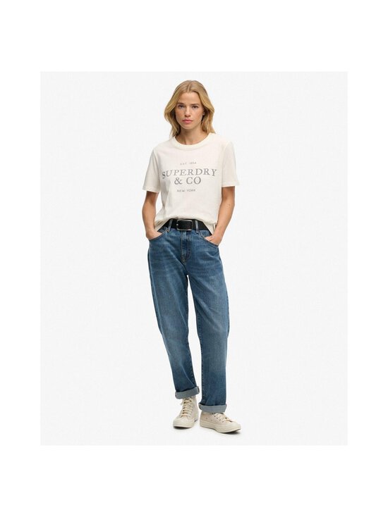 Superdry - Luxe Casual Relaxed t-paita - 22C CREAM | Stockmann - photo 5