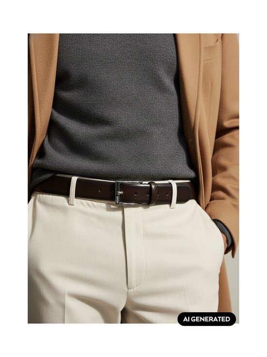 BOSS - Elloy ādas josta - DARK BROWN | Stockmann - photo 3