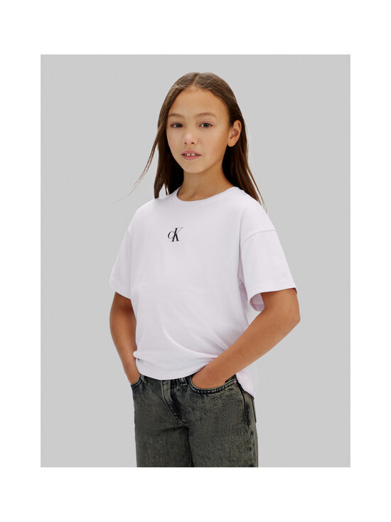 Calvin Klein Kids - Logo Boxy t-krekls - TN9 PEARLY PINK | Stockmann - photo 3