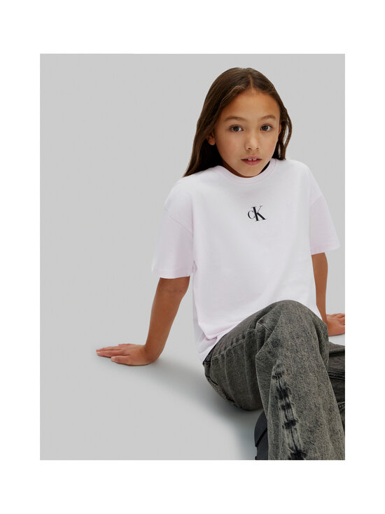 Calvin Klein Kids - Logo Boxy t-krekls - TN9 PEARLY PINK | Stockmann - photo 5