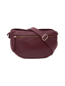 A+more - Avatar Sling ādas soma - BURGUNDY | Stockmann