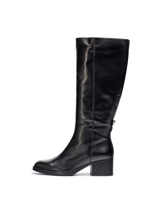 Wonders - Tall Boot Heel XL ādas zābaki - ISY NEGRO | Stockmann - photo 2