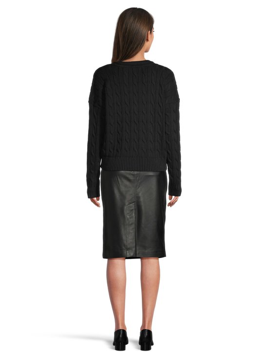 Lauren Ralph Lauren - Tedurph-palmikkoneulepusero - BLACK - photo 3 Lauren Ralph Lauren - Tedurph-palmikkoneulepusero - BLACK | Stockmann - photo 3
