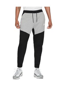 Nike - Tech Fleece -collegehousut - 016 BLACK/DK GREY HEATHER/WHITE | Stockmann