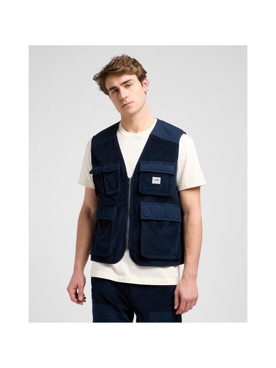 Lee - Mixed Media -vakosamettiliivi - RIVET NAVY | Stockmann - photo 2