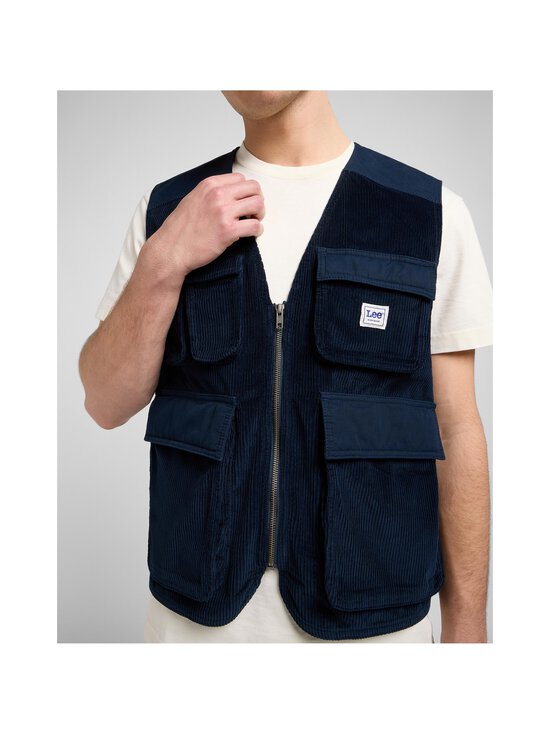 Lee - Mixed Media -vakosamettiliivi - RIVET NAVY | Stockmann - photo 3