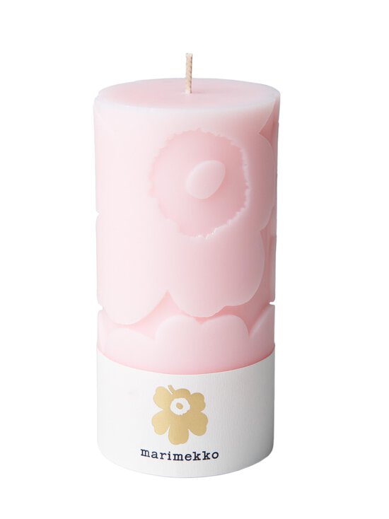 Marimekko - Unikko-kynttilä  6,5 x 14 cm - LIGHT PINK | Stockmann - photo 1