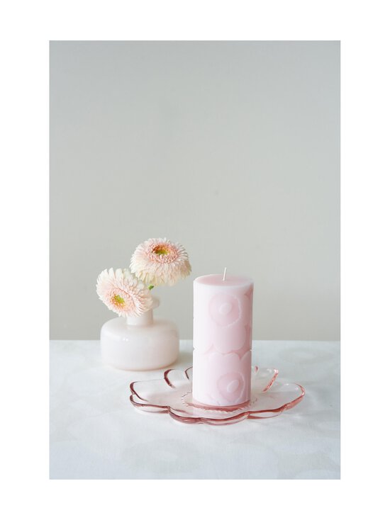 Marimekko - Unikko-kynttilä  6,5 x 14 cm - LIGHT PINK | Stockmann - photo 2