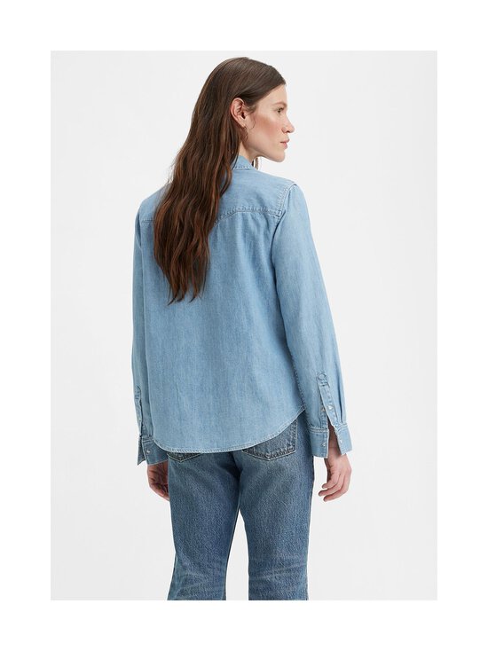 Levi's - Iconic Western -paita - 242 LIGHT INDIGO - WORN IN - photo 5 Levi's - Iconic Western -paita - 242 LIGHT INDIGO - WORN IN | Stockmann - photo 5