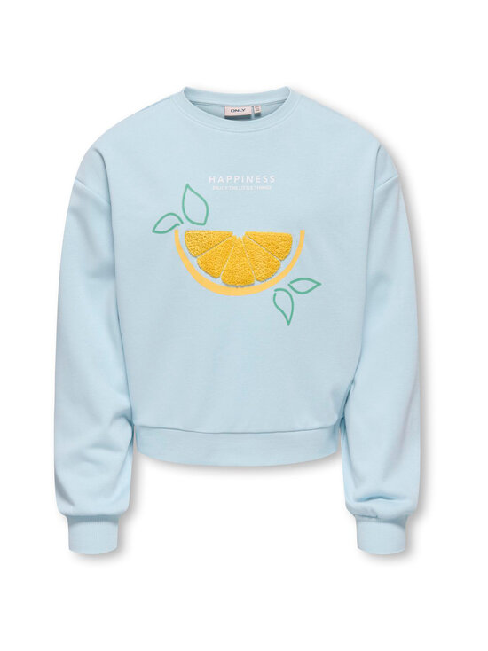 KIDS ONLY - Pusa KogTerra Life O-Neck - WINTER SKY PRINT:LEMON | Stockmann - photo 1