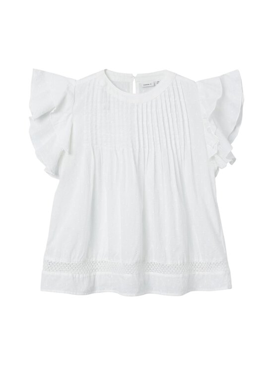 Name It - NkfFaride volānu krekls - BRIGHT WHITE | Stockmann - photo 1