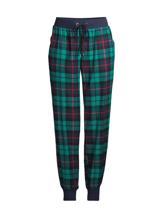 A+more - Nedda Checked -flanellipyjamahousut - GREEN CHECK | Stockmann - photo 1