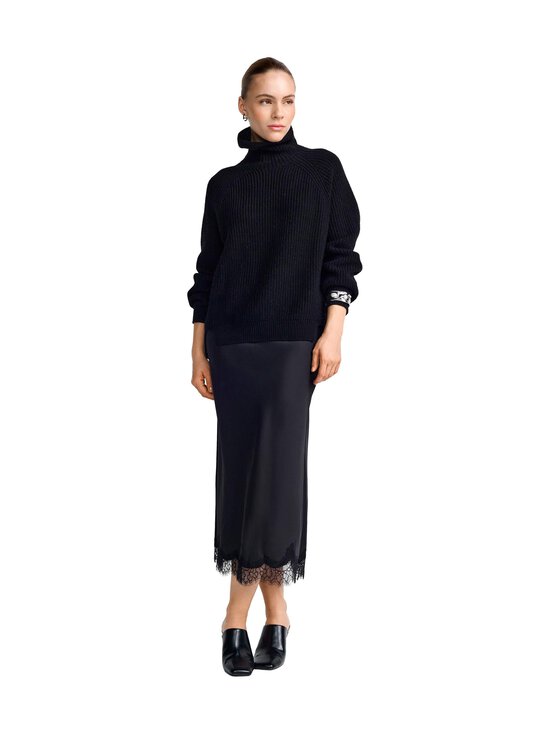 rich & royal - Satin Midi -hame - BLACK | Stockmann - photo 1