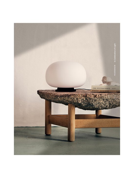 Frandsen - Supernate-pöytävalaisin - OPAL WHITE/BLACK | Stockmann - photo 3