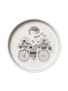 Arabia - Emilia-lautanen 19 cm - BLACK/WHITE | Stockmann