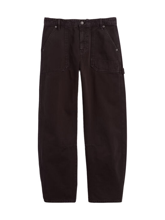 GAP - Mid Rise Barrel Utility -nilkkapituiset farkut - TERRA BROWN | Stockmann - photo 1