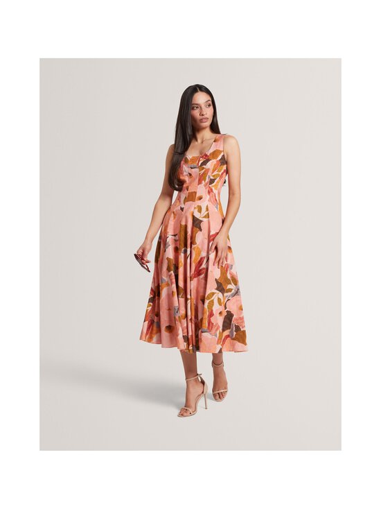 Ted Baker London - Shivana-pellavasekoitemekko - CORAL | Stockmann - photo 3