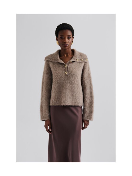Malina - Yselle Button Detailed -neulepusero - TAUPE - photo 2 Malina - Yselle Button Detailed -neulepusero - TAUPE | Stockmann - photo 2