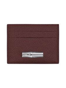 Longchamp - Le Roseau -korttikotelo 10 x 7,5 cm - 009 BURGUNDY | Stockmann