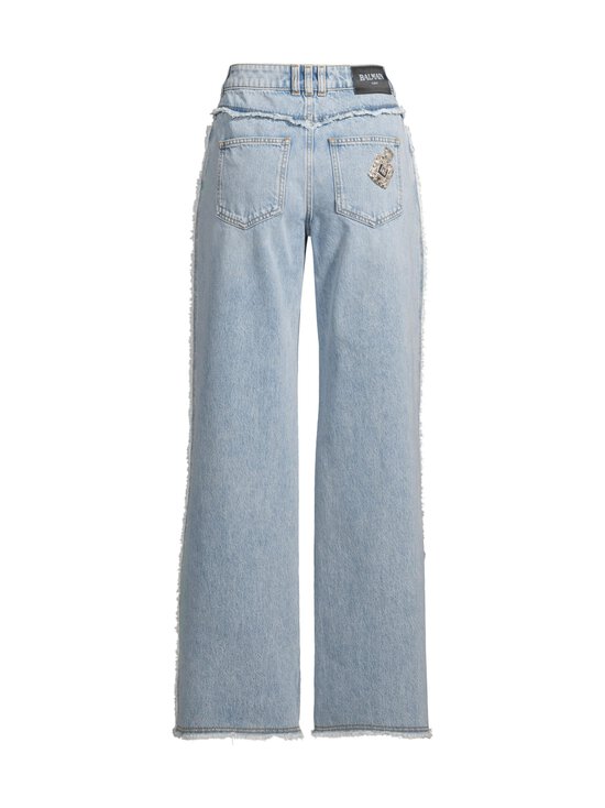 BALMAIN - Raw Edge Straight -farkut - 6FC BLEU JEAN CLAIR | Stockmann - photo 2