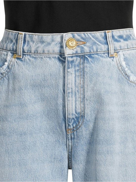 BALMAIN - Raw Edge Straight -farkut - 6FC BLEU JEAN CLAIR | Stockmann - photo 5