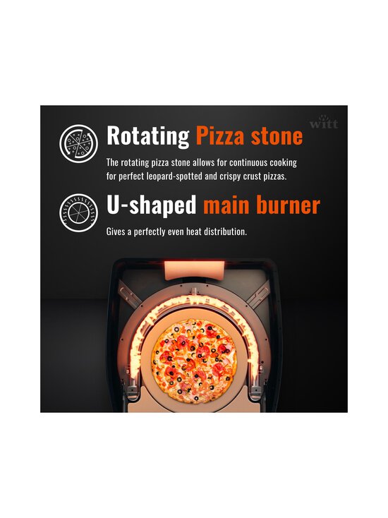 Witt - Etna Rotante -pizzauuni - MAT ORANGE - photo 10 Witt - Etna Rotante -pizzauuni - MAT ORANGE | Stockmann - photo 10