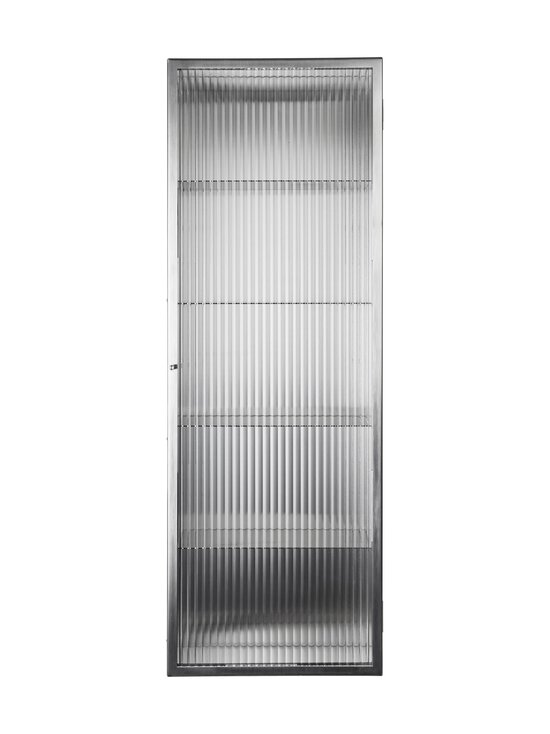 Ferm Living - Haze-seinäkaappi 35 x 100 cm - BRUSHED STAINLESS STEEL | Stockmann - photo 1