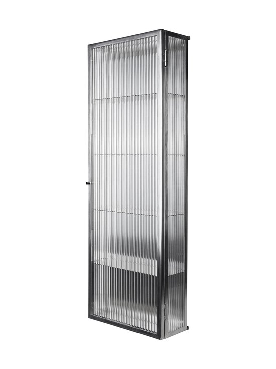 Ferm Living - Haze-seinäkaappi 35 x 100 cm - BRUSHED STAINLESS STEEL | Stockmann - photo 2
