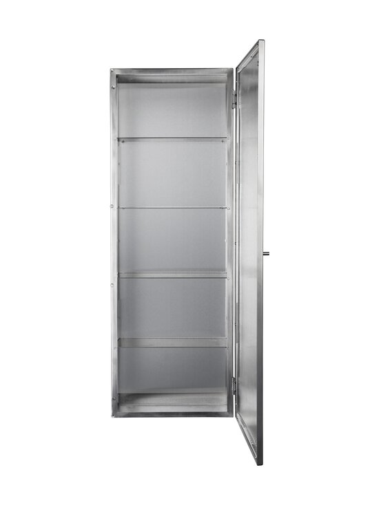 Ferm Living - Haze-seinäkaappi 35 x 100 cm - BRUSHED STAINLESS STEEL | Stockmann - photo 3