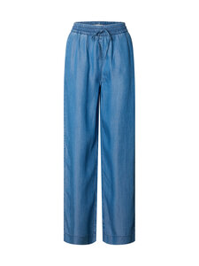Selected - SlfJanna-Viva High Waist Long -housut - MEDIUM BLUE DENIM | Stockmann