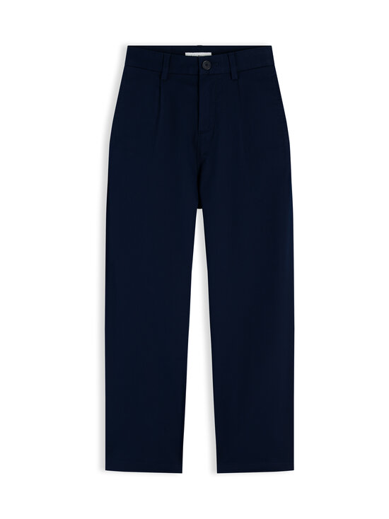 Tommy Hilfiger - Baggy Pleated Chino bikses - C1G DARK NIGHT NAVY | Stockmann - photo 1