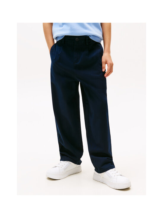 Tommy Hilfiger - Baggy Pleated Chino bikses - C1G DARK NIGHT NAVY | Stockmann - photo 5