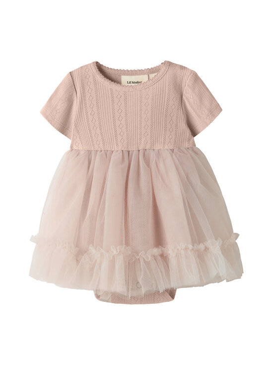 Lil' Atelier - NbfFanella-tyllihelmainen bodymekko - PEACH WHIP | Stockmann - photo 1