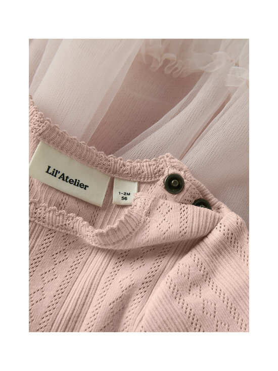 Lil' Atelier - NbfFanella-tyllihelmainen bodymekko - PEACH WHIP | Stockmann - photo 3