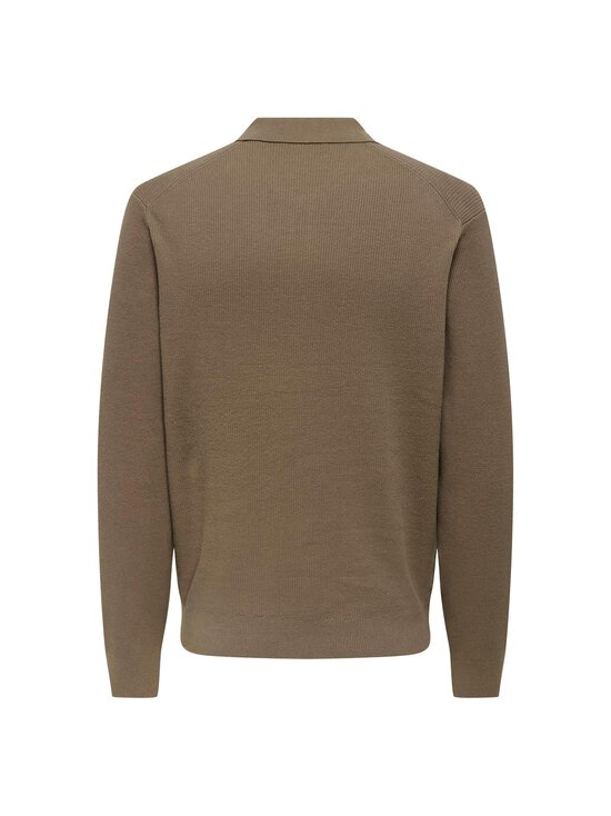 Only & Sons - OnsPhil Half Zip -pikeeneule - DESERT TAUPE - photo 2 Only & Sons - OnsPhil Half Zip -pikeeneule - DESERT TAUPE | Stockmann - photo 2