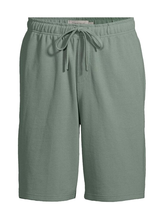 CONSTRUE - Manchester Structured -shortsit - THYME GREEN | Stockmann - photo 1