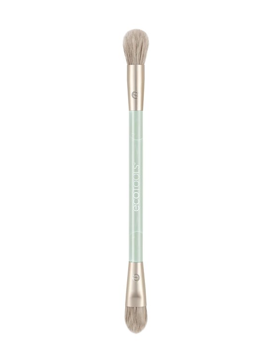 Eco Tools - Sea Gems Dual Ended Powder + Cream Eye Brush -silmämeikkisivellin - NOCOL | Stockmann - photo 1
