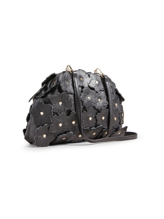 Ted Baker London - Floriah Flower Applique Frame Clutch -nahkalaukku - JET-BLACK - photo 2 Ted Baker London - Floriah Flower Applique Frame Clutch -nahkalaukku - JET-BLACK | Stockmann - photo 2