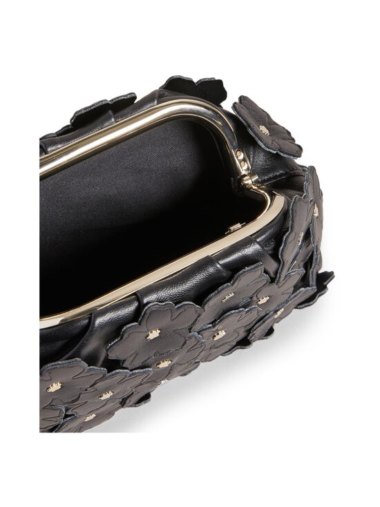 Ted Baker London - Floriah Flower Applique Frame Clutch -nahkalaukku - JET-BLACK - photo 4 Ted Baker London - Floriah Flower Applique Frame Clutch -nahkalaukku - JET-BLACK | Stockmann - photo 4