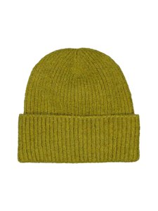 A+more - Müts Pancakebeanie, kootud - GREEN 26-140 | Stockmann