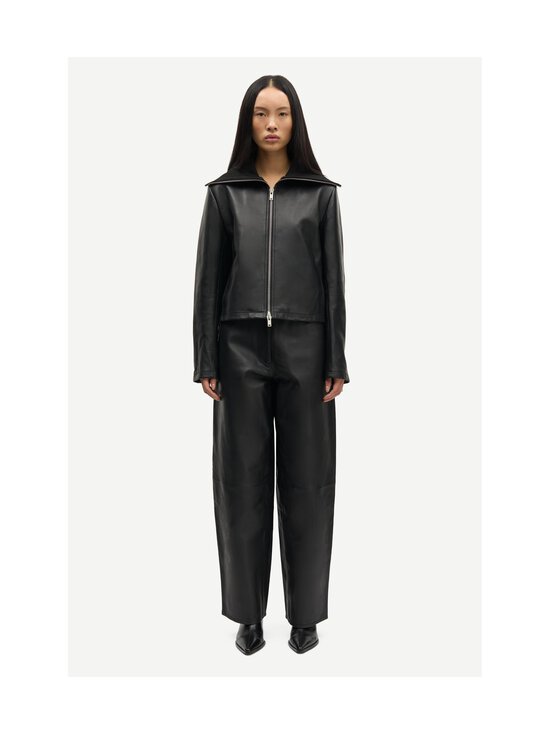 Samsoe Samsoe - Saharpal-nahkahousut - CLR000021 BLACK | Stockmann - photo 3