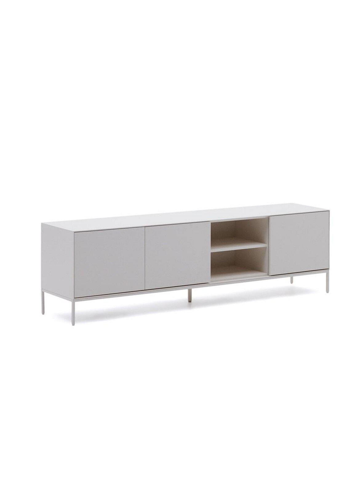 Vedrana-tv-taso valkoinen 195 x 55 cm