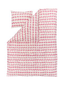 Marimekko - Iso Räsymatto -pussilakanasetti - OFF WHITE, WILD ROSE | Stockmann