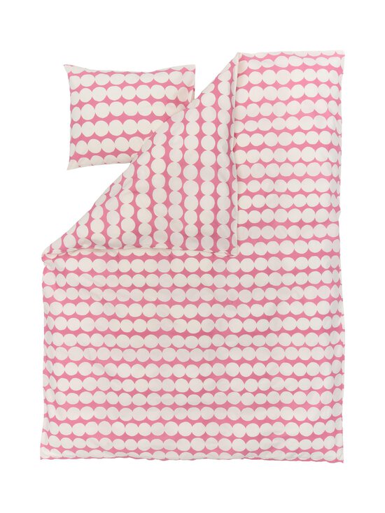 Marimekko - Iso Räsymatto -pussilakanasetti - OFF WHITE, WILD ROSE | Stockmann - photo 1